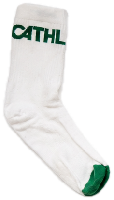 Blanco con letras verdes