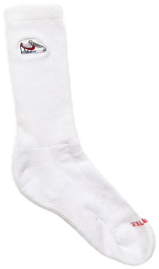 Blanco con detalle rojo